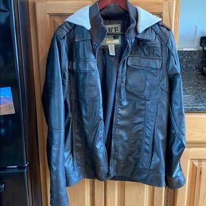 Leather jacket